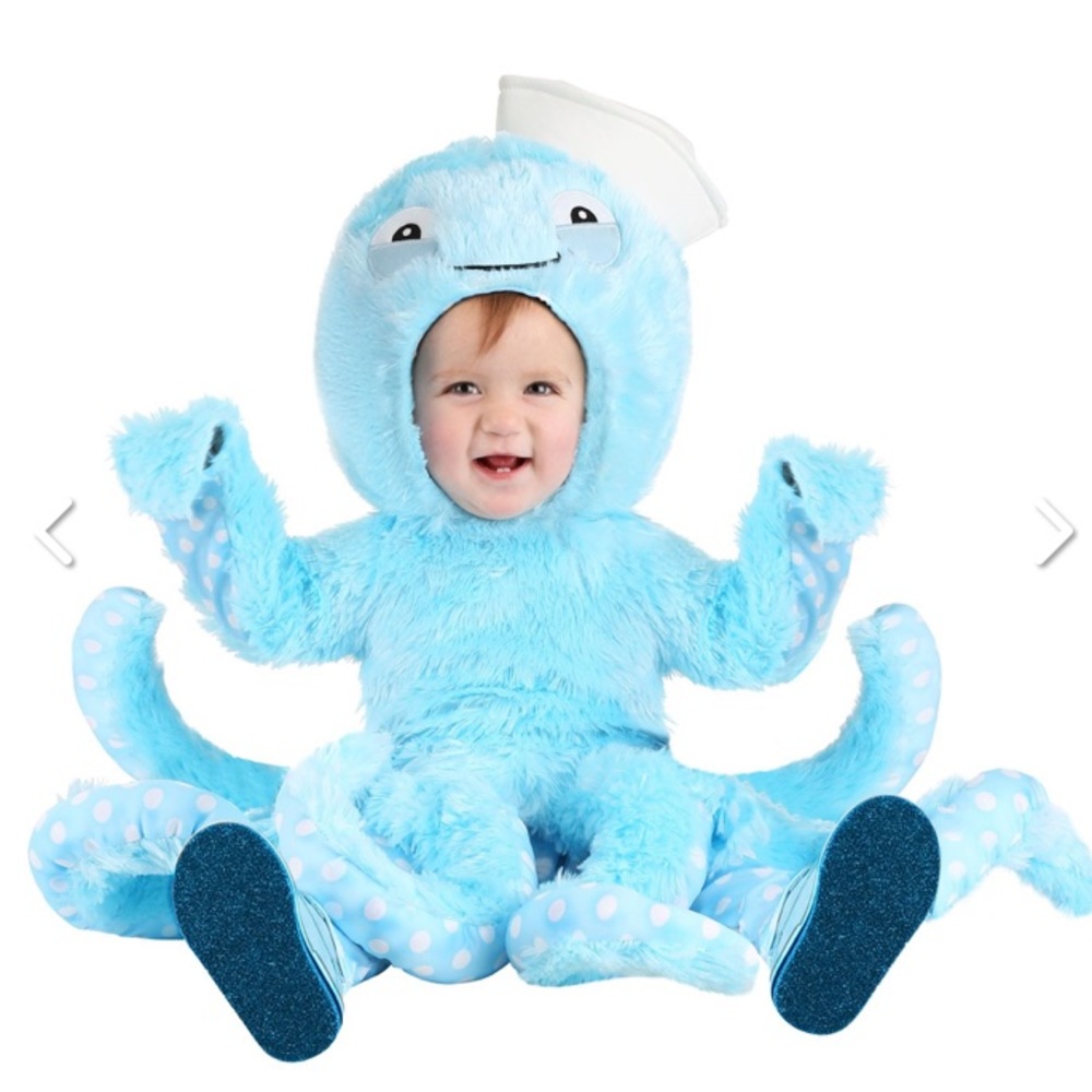 Octopus Costume Infant/Toddler - 12-18 months Princess Paradise Unisex